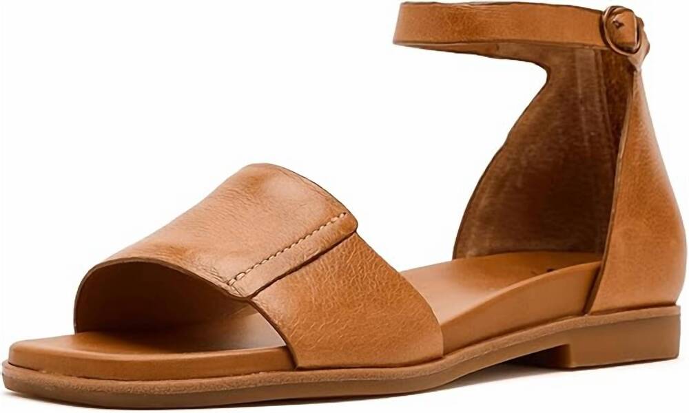 NEW SOFFT women's reyna sandals in cognac